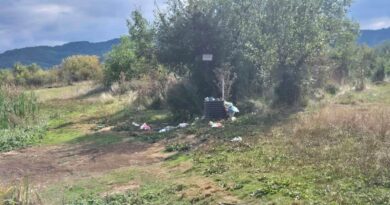 Otpad uz vegetaciju na području Crkvenjaka