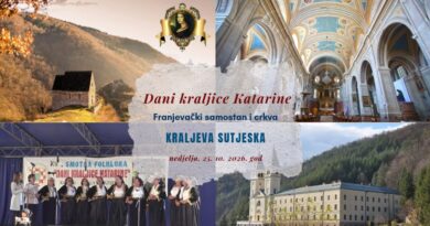 Najavni vizual Dana kraljice Katarine u Kraljevoj Sutjesci, 25. listopada 2026.