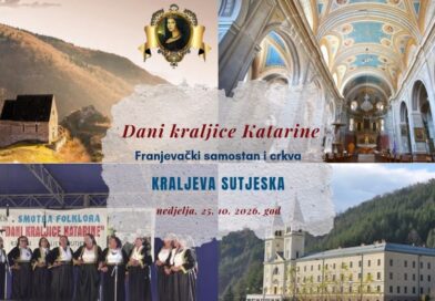Najavni vizual Dana kraljice Katarine u Kraljevoj Sutjesci, 25. listopada 2026.
